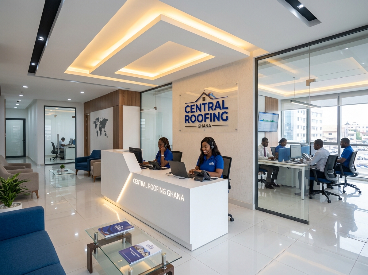 Central Roofing Head Office & Reception