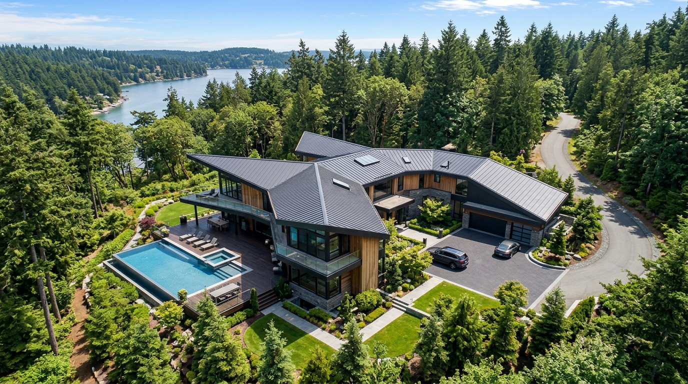 Executive Charcoal Black Villa